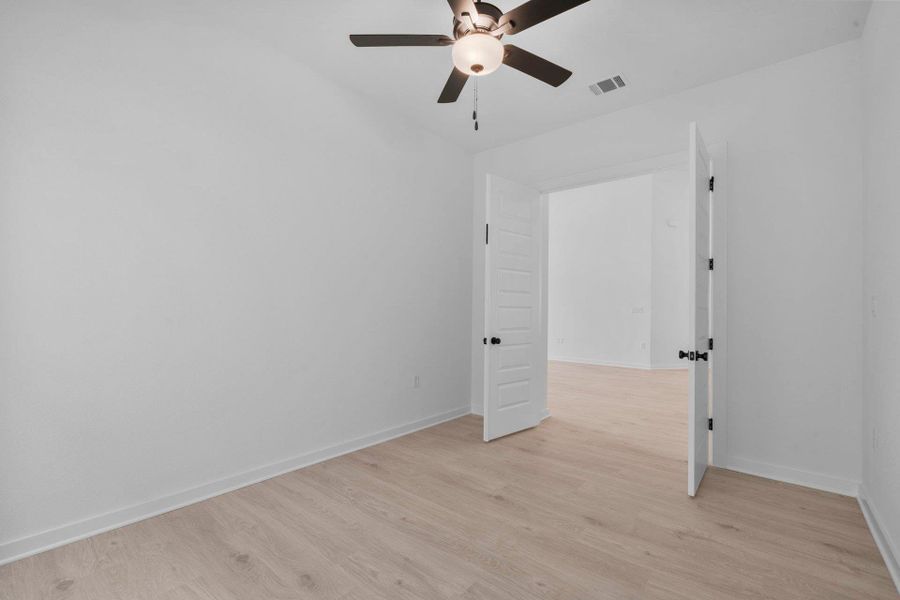 French doors in Study