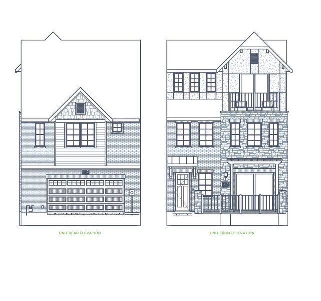 Representative rendering of the exterior for the Monterey 3 by Grenadier Homes (Image 1). Representative rendering of the exterior for the Monterey 3 by Grenadier Homes (Image 1).