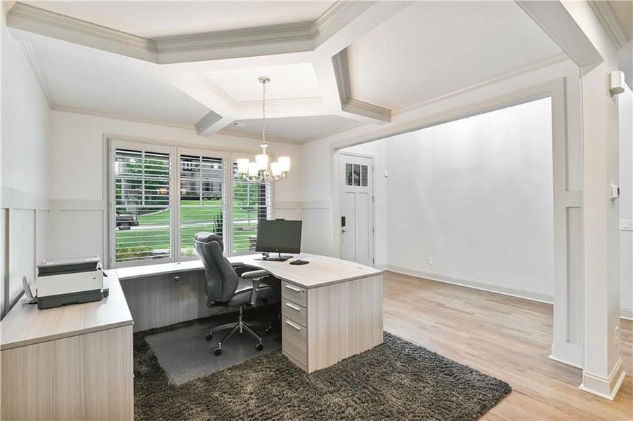 Furnished interior view inside a new home in , Auburn (Image 78).