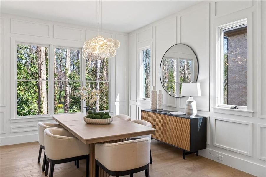 Furnished interior view inside a new home in , Brookhaven (Image 17). Furnished interior view inside a new home in , Brookhaven (Image 17).