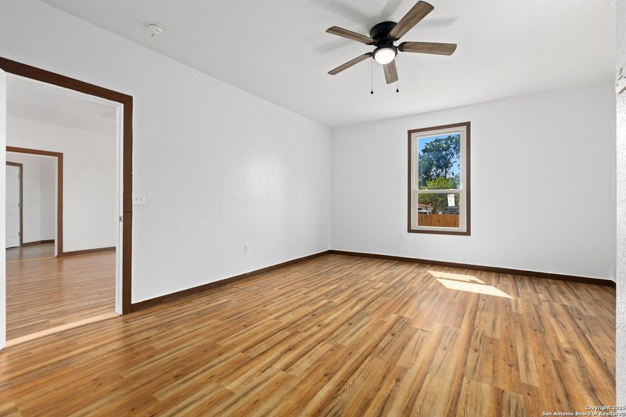 Spacious, unfurnished interior of a new home in , San Antonio (Image 22). Spacious, unfurnished interior of a new home in , San Antonio (Image 22).