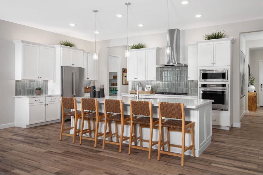 Representative furnished interior of a home built from the Crimson by Mattamy Homes in Miravida, Surprise (Image 6).