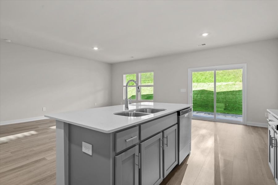 Furnished interior view inside a new home in Vickery Station, Woodruff (Image 6).