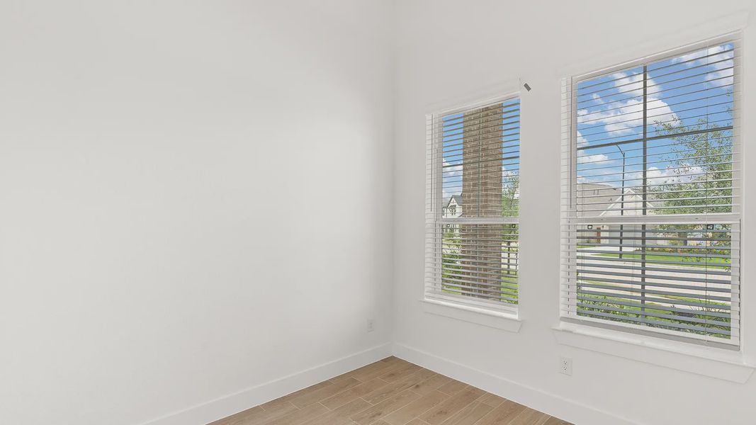 Representative unfurnished interior of a home built from the Lorne by Chesmar Homes in Artavia, Conroe (Image 19). Representative unfurnished interior of a home built from the Lorne by Chesmar Homes in Artavia, Conroe (Image 19).