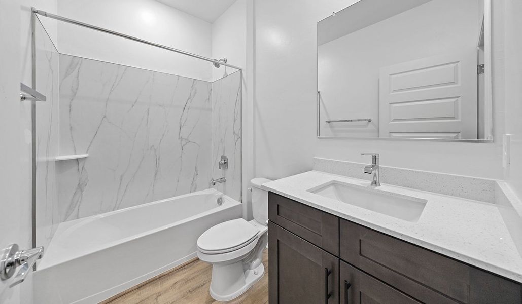 Representative furnished interior of a home built from the Lakeway - H40L by D.R. Horton in Sycamore Vista, Vail (Image 9).