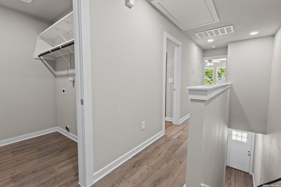 Spacious, unfurnished interior of a new home in , San Antonio (Image 9). Spacious, unfurnished interior of a new home in , San Antonio (Image 9).