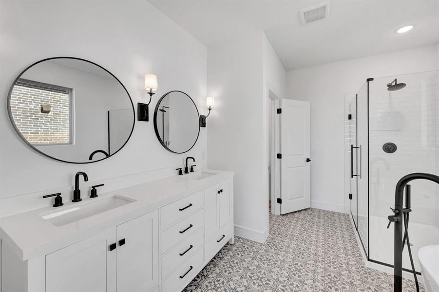 Furnished interior view inside a new home in Heritage Ranch, Sherman (Image 8). Furnished interior view inside a new home in Heritage Ranch, Sherman (Image 8).