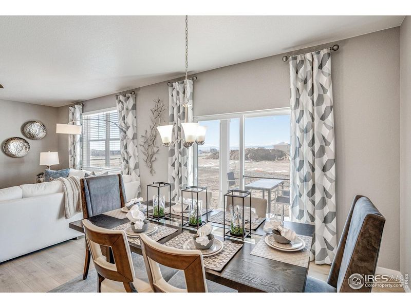 Furnished interior view inside a new home in Tailholt, Severance (Image 28).