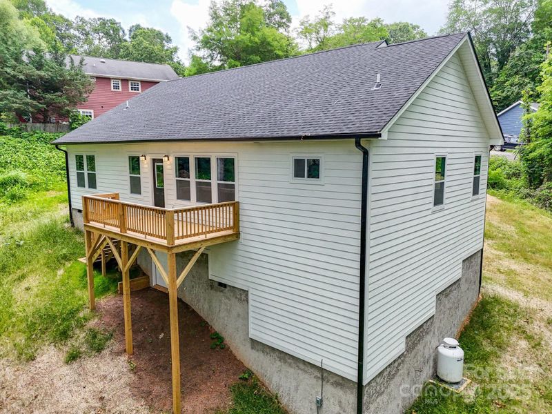 Front exterior of a new home in , Black Mountain, NC, highlighting curb appeal (Image 25). Front exterior of a new home in , Black Mountain, NC, highlighting curb appeal (Image 25).