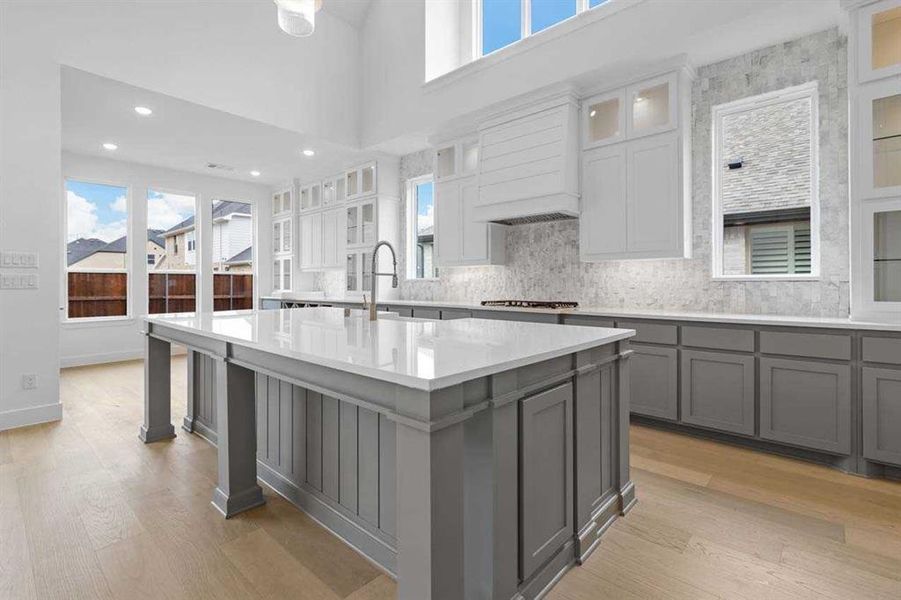 Furnished interior view inside a new home in Saddle Star Estates, Rockwall (Image 11).
