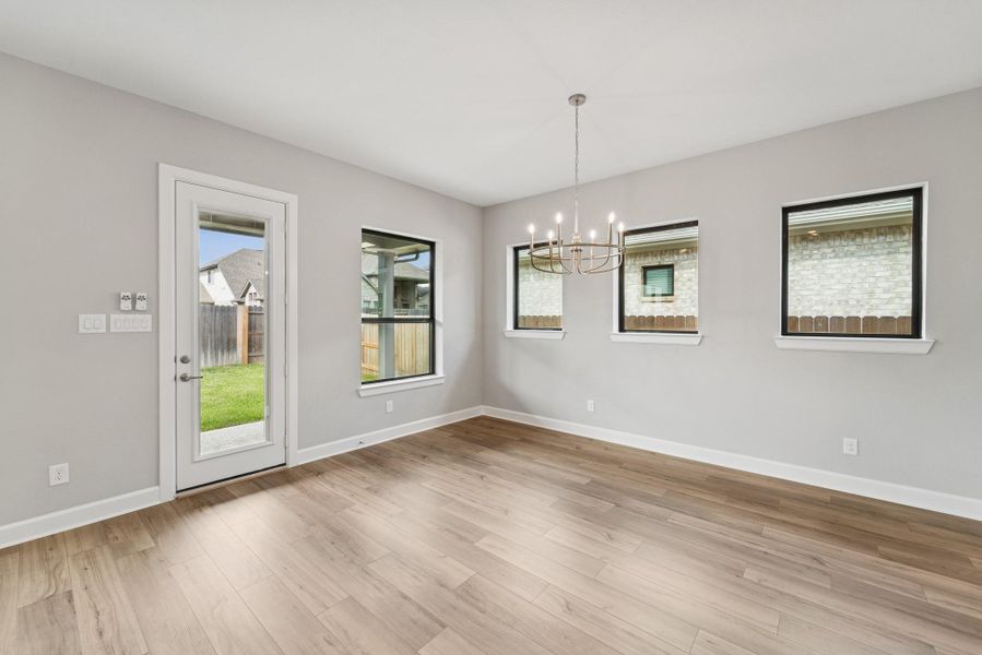 Spacious, unfurnished interior of a new home in The Meadows at Imperial Oaks, Conroe (Image 19).