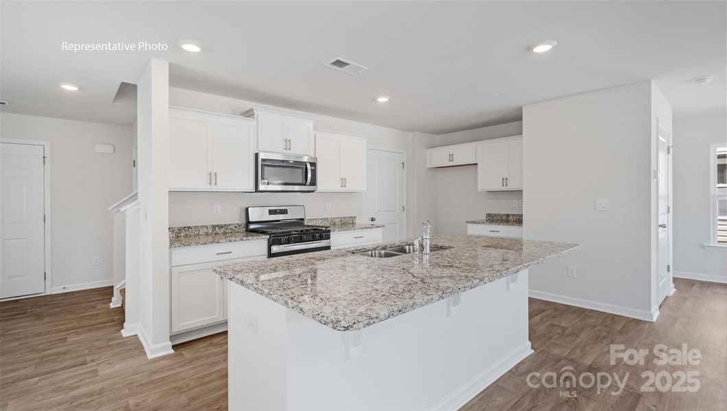 Furnished interior view inside a new home in Clark Creek Landing, Lincolnton (Image 6).