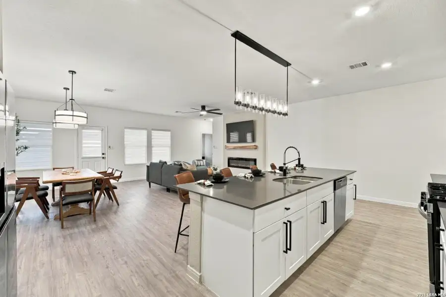 Furnished interior view inside a new home in Sage Meadows, St. Hedwig (Image 11).
