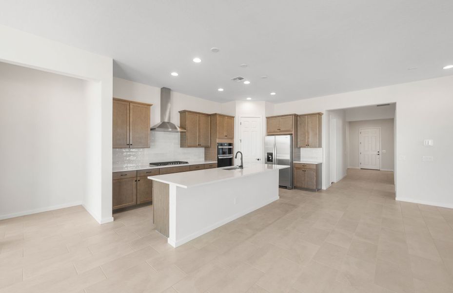 Furnished interior view inside a new home in Soleo, San Tan Valley (Image 6).