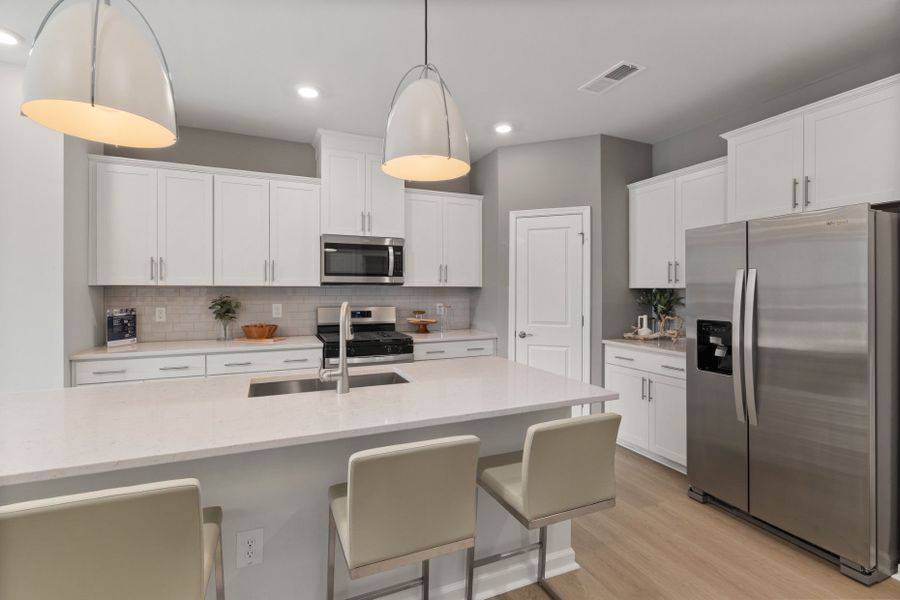 Representative furnished interior of a home built from the Scarlett by Pulte Homes in The Preserve at Marks Creek, Knightdale (Image 12).