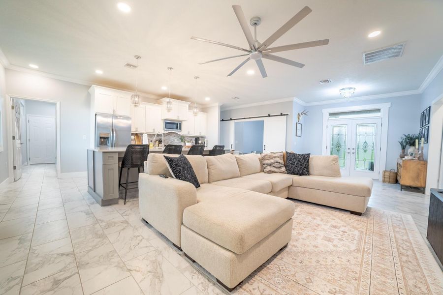 Furnished interior view inside a new home in , Okeechobee (Image 33). Furnished interior view inside a new home in , Okeechobee (Image 33).