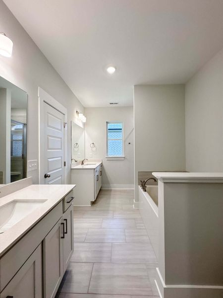 Furnished interior view inside a new home in The Paddock, Gallatin (Image 5).