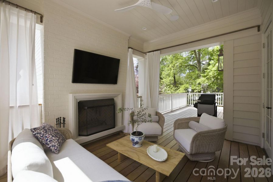 Furnished interior view inside a new home in , Charlotte (Image 23).