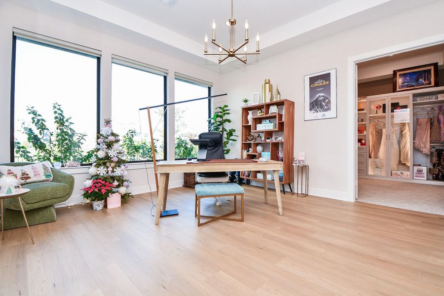 Furnished interior view inside a new home in , Cypress (Image 26). Furnished interior view inside a new home in , Cypress (Image 26).