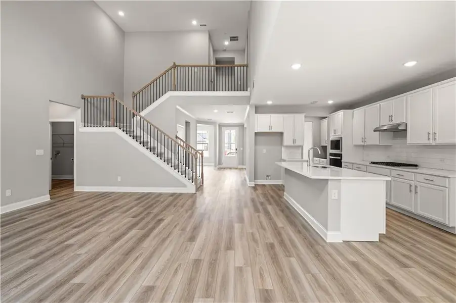 Furnished interior view inside a new home in , Sugar Hill (Image 5).