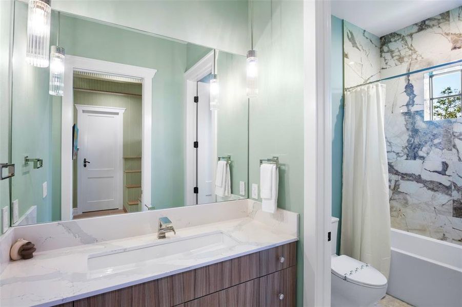 Furnished interior view inside a new home in , Sarasota (Image 8).