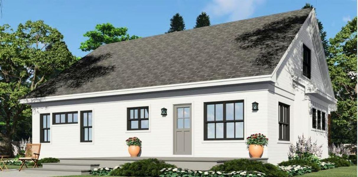 Front exterior of a new home in , Douglasville, GA, highlighting curb appeal (Image 5).