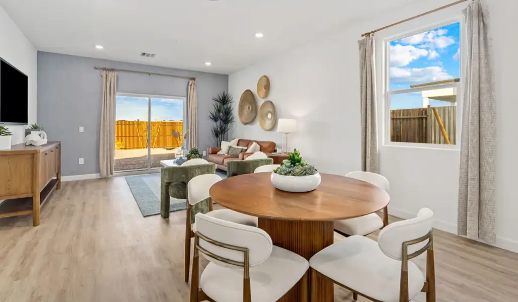 Furnished interior view inside a new home in Redford Estates, Tucson (Image 9).
