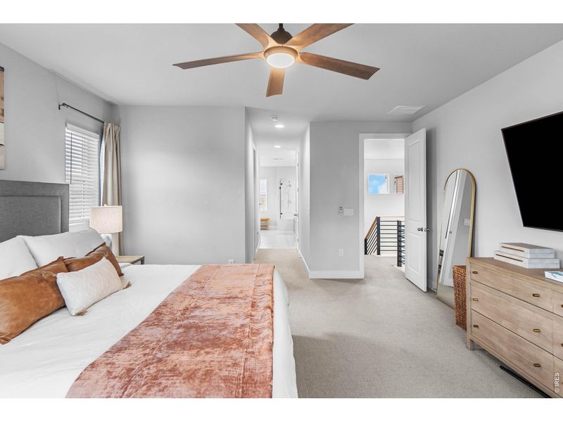 Furnished interior view inside a new home in Morgan Hill, Erie (Image 22).