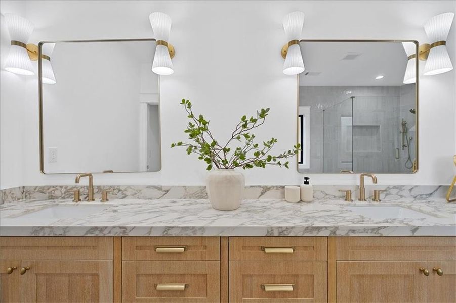 Furnished interior view inside a new home in , Decatur (Image 10).