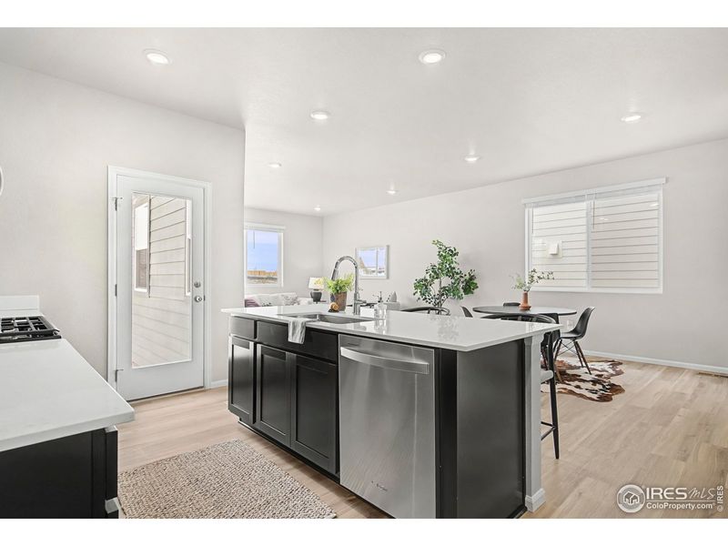 Furnished interior view inside a new home in Lake Bluff, Greeley (Image 15).