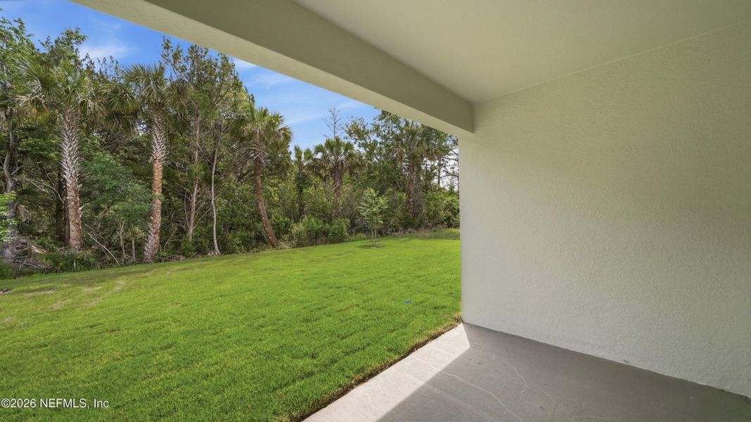 Exterior details and patio area of a home in , Palm Coast (Image 4).