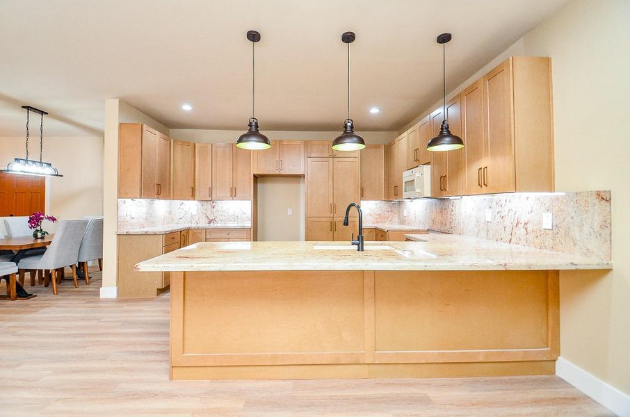 Furnished interior view inside a new home in , Sugar Land (Image 10).