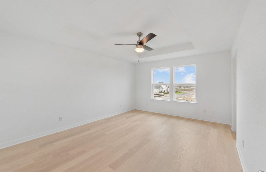 Spacious, unfurnished interior of a new home in La Cima, San Marcos (Image 10). Spacious, unfurnished interior of a new home in La Cima, San Marcos (Image 10).