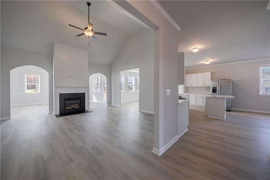 Spacious, unfurnished interior of a new home in , Social Circle (Image 30). Spacious, unfurnished interior of a new home in , Social Circle (Image 30).