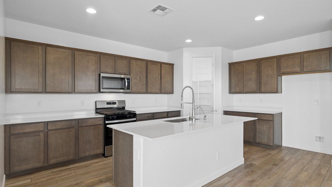 Furnished interior view inside a new home in Radiance at Superstition Vistas, Apache Junction (Image 6).