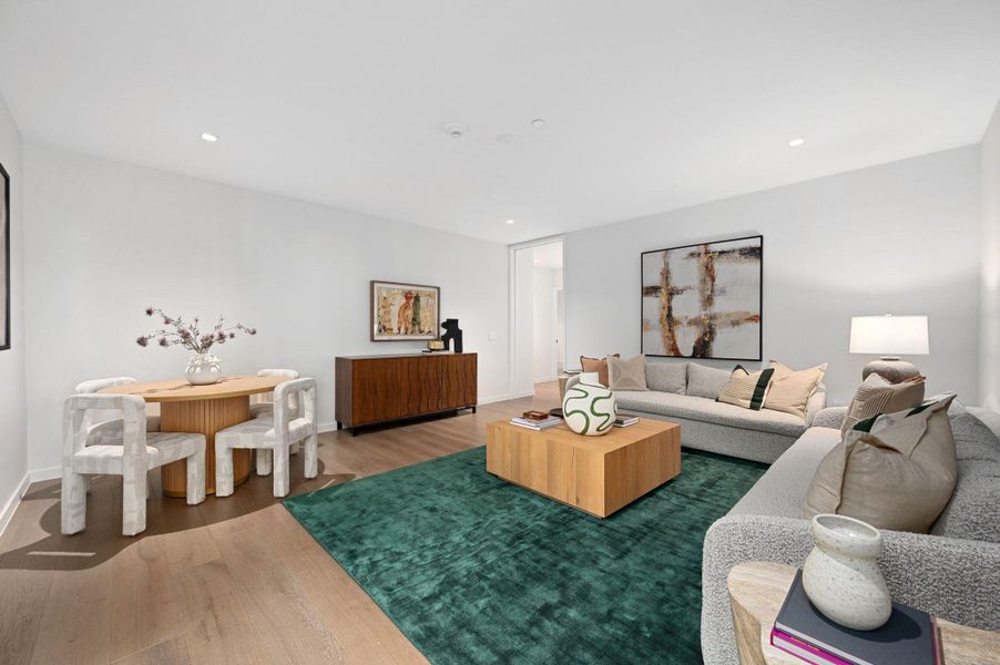 Additional Living - Photo is of a staged model or similar unit and is for illustrative purposes only.Space