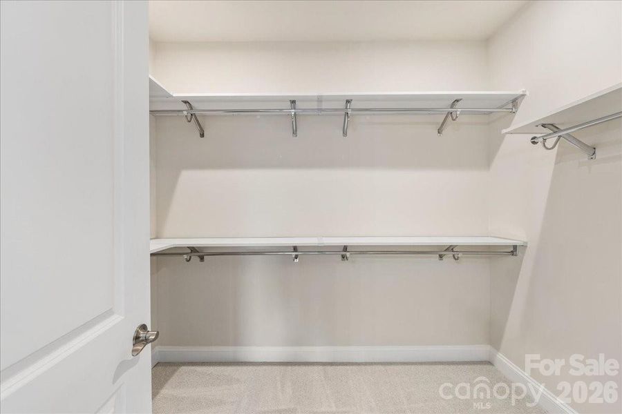 Primary Walk-In Closet