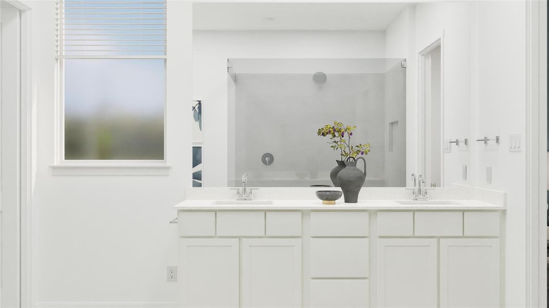 Close-up of interior finishes inside a home in Anniston, Katy (Image 17).