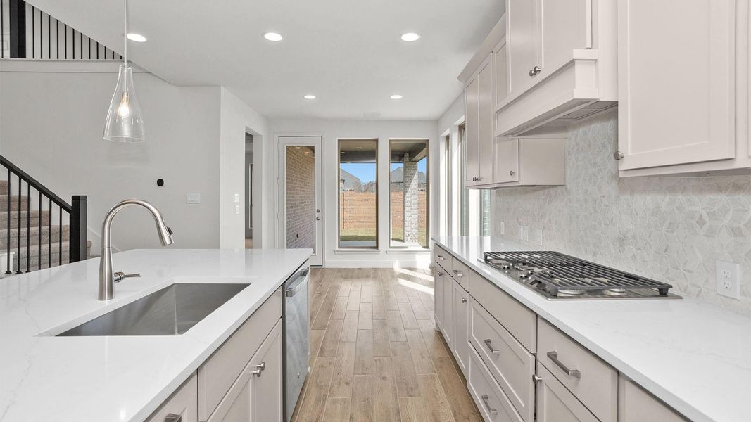 Furnished interior view inside a new home in Marvida, Cypress (Image 7).