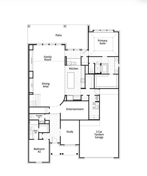 2D floor plan layout for the Stanley by Highland Homes in Meraki: 70ft. lots, Forney, TX (Image 34). 2D floor plan layout for the Stanley by Highland Homes in Meraki: 70ft. lots, Forney, TX (Image 34).