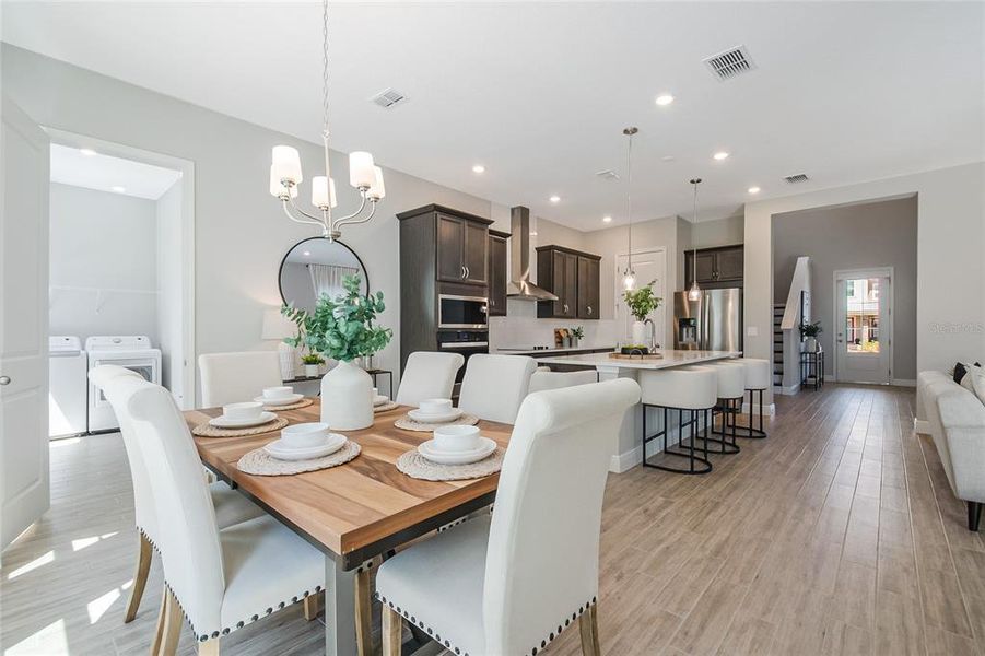 Furnished interior view inside a new home in , Orlando (Image 44).