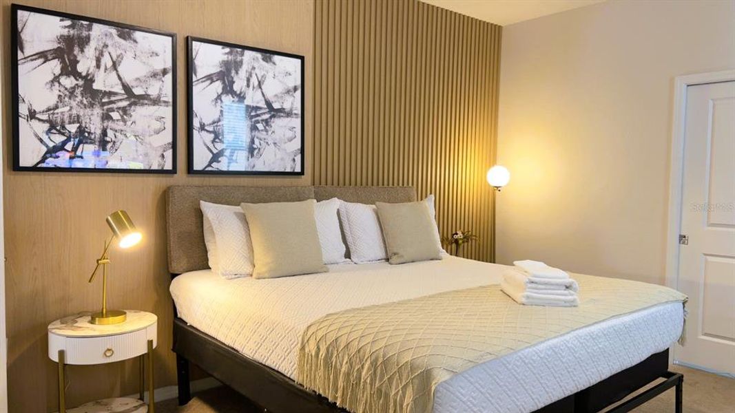 Furnished interior view inside a new home in , Clermont (Image 18).