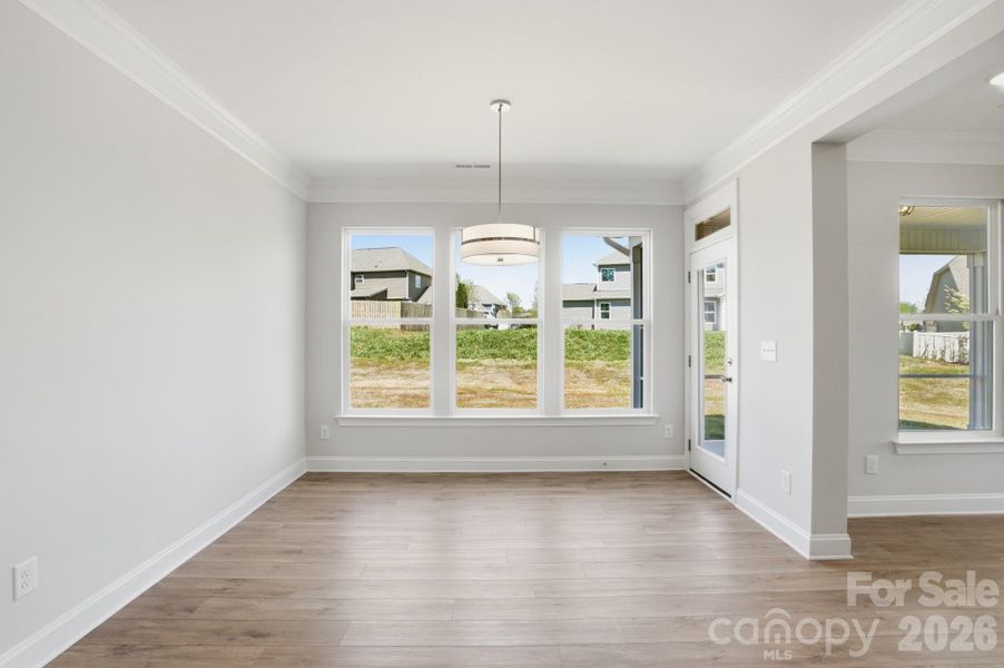 Spacious, unfurnished interior of a new home in Robinson Oaks, Gastonia (Image 41).