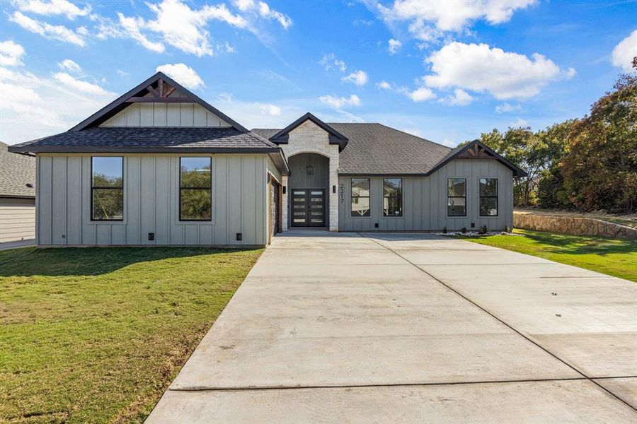 Exterior details and patio area of a home in , Granbury (Image 21). Exterior details and patio area of a home in , Granbury (Image 21).