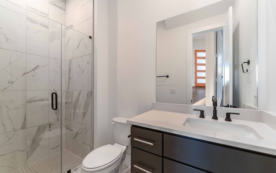 Furnished interior view inside a new home in Preserve at Lakeway, Austin (Image 5).