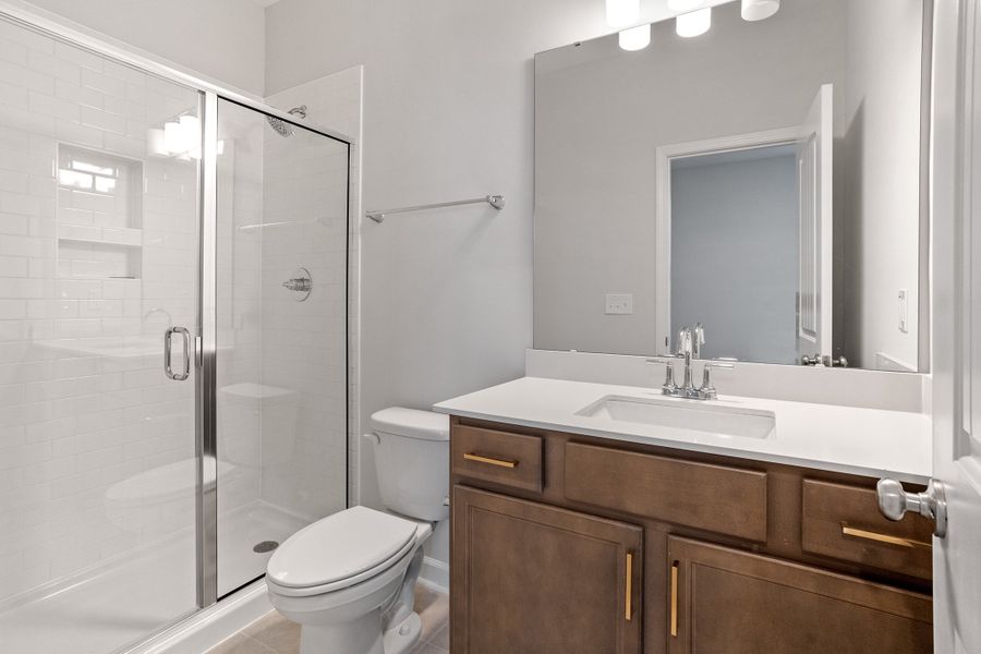 Furnished interior view inside a new home in Sweetbrier, Durham (Image 10).