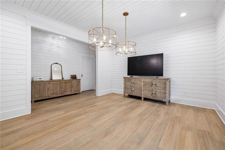 Furnished interior view inside a new home in , Flowery Branch (Image 37).