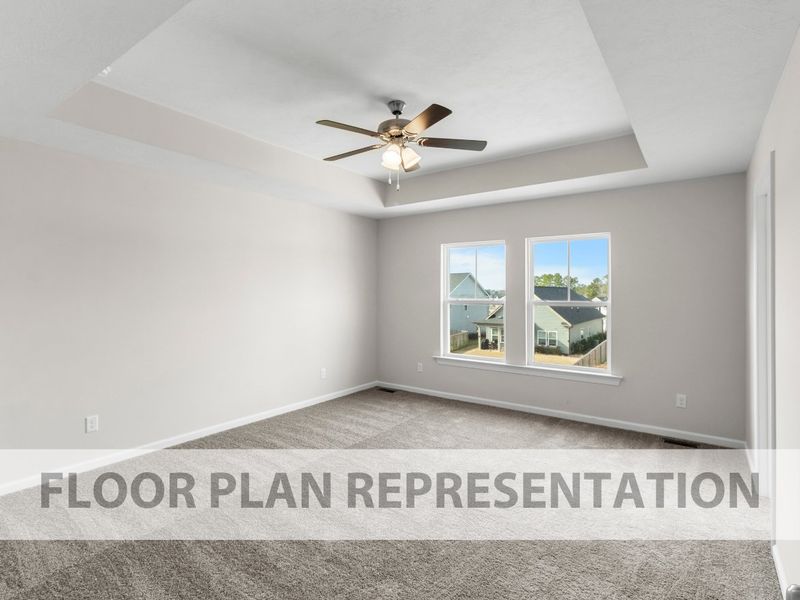 Spacious, unfurnished interior of a new home in Forrest Bluff, North Augusta (Image 7).