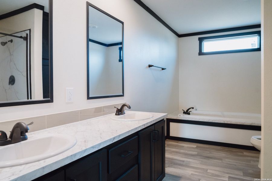Furnished interior view inside a new home in , San Antonio (Image 9).