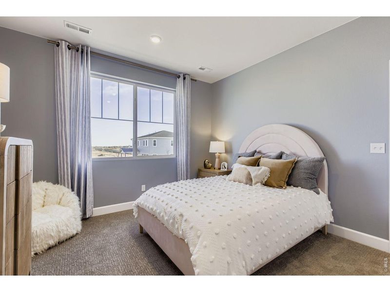 Furnished interior view inside a new home in Farmstead, Berthoud (Image 29).